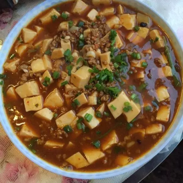 麻婆豆腐.（鱼儿）