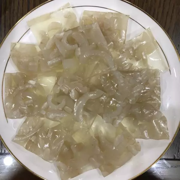 水晶肉皮冻