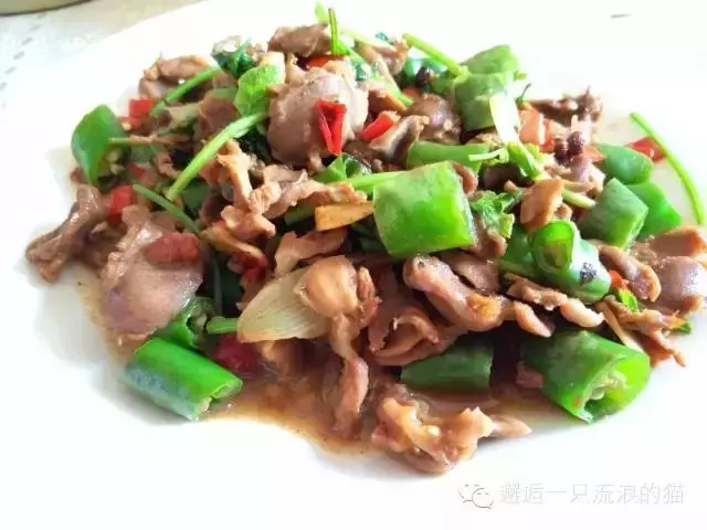 爆炒鸡胗——剁椒味