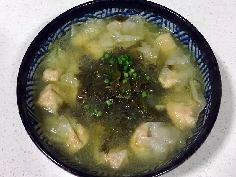 酸菜黄鱼汤（馄饨、面条、水饺）