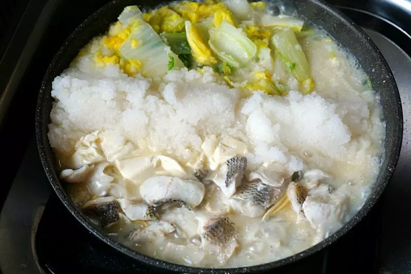 雪花鱸魚湯