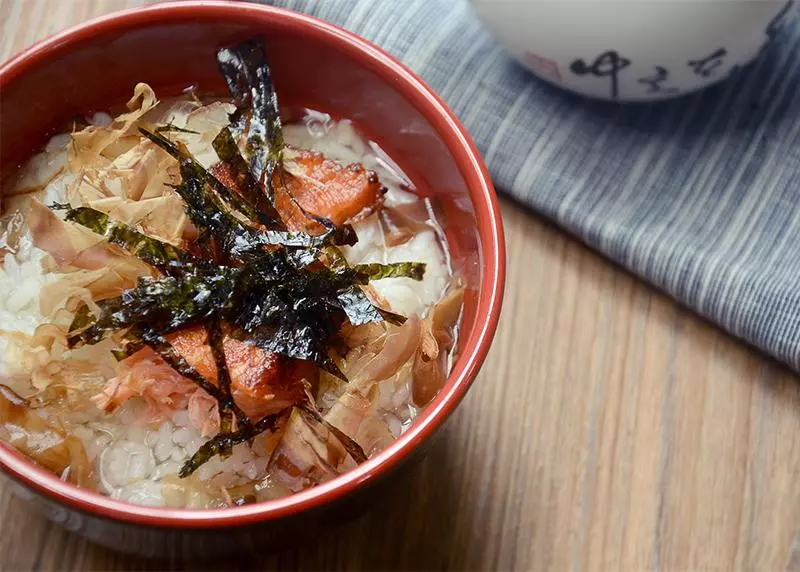 【鮭魚茶泡飯】深夜食堂の復刻