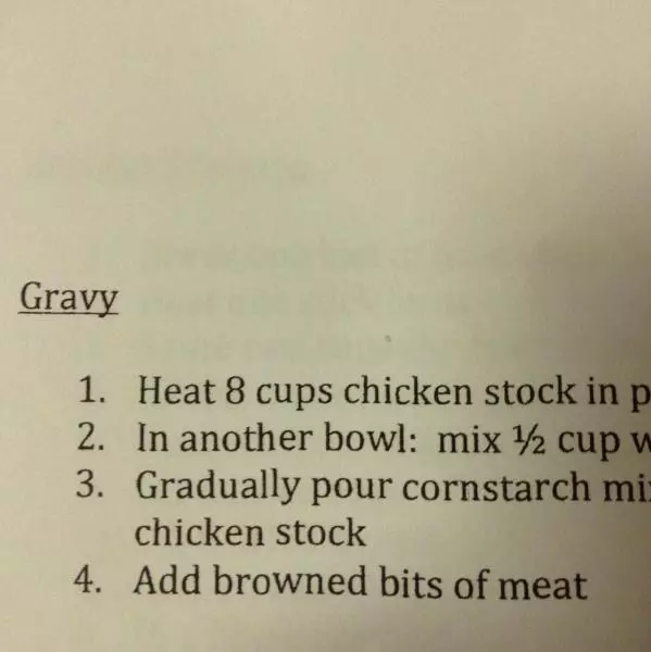 Gravy