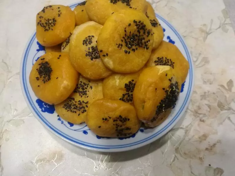 烤箱南瓜饼