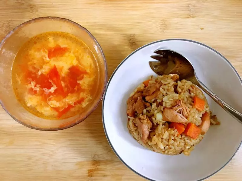 电饭锅版土豆焖鸡饭