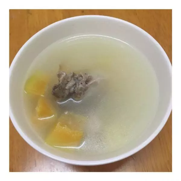 【汤】青木瓜排骨汤（电饭煲版）