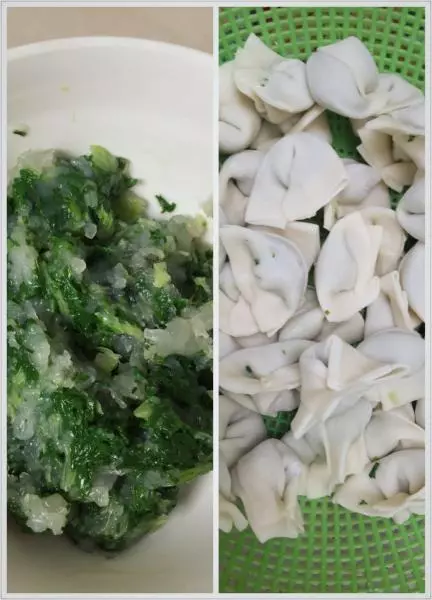 宝宝11个月辅食鲜虾青菜馄饨