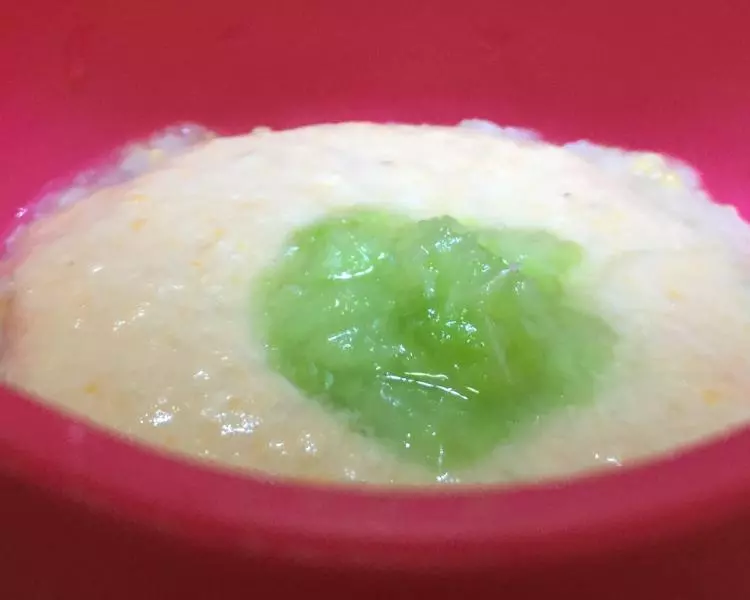 胡蘿蔔排骨白菜粥 輔食