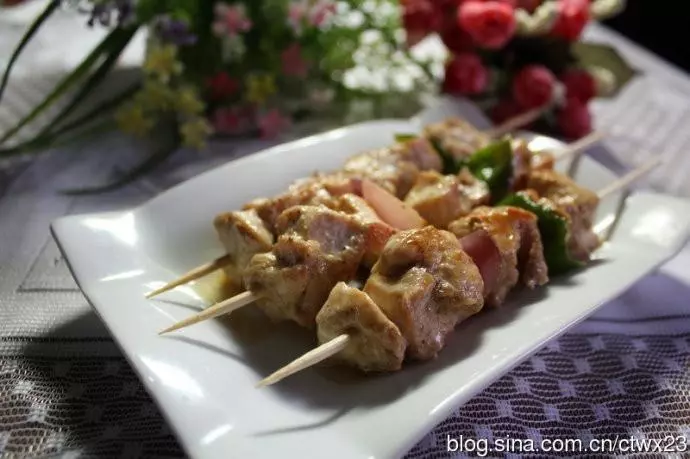 蜜汁鸡肉串