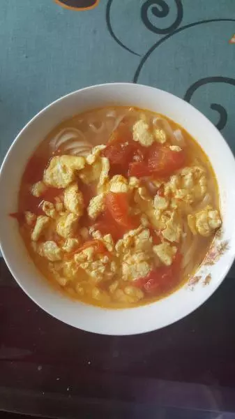 西红柿鸡蛋汤面