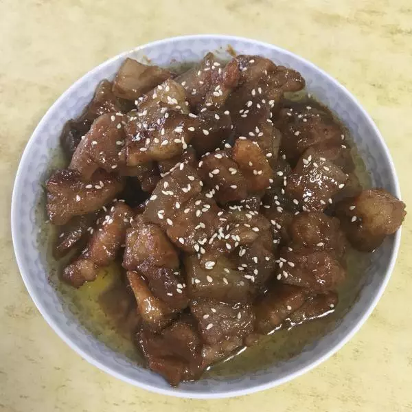 玻璃肉（腐乳肉）