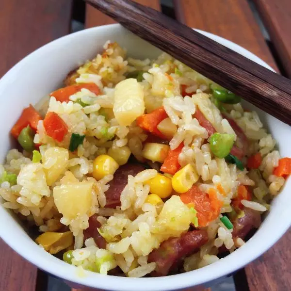 电饭锅版腊味饭