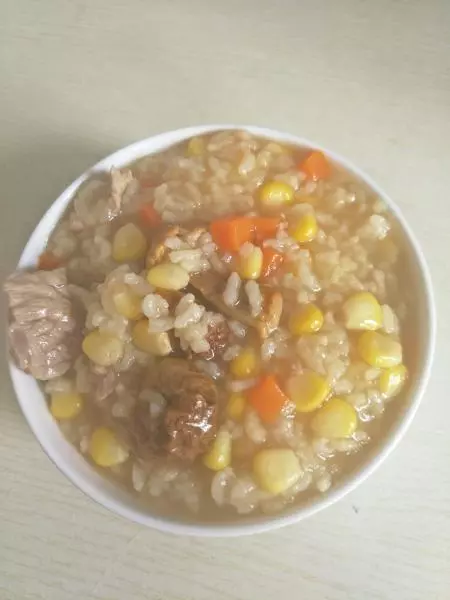 香菇瘦肉粥