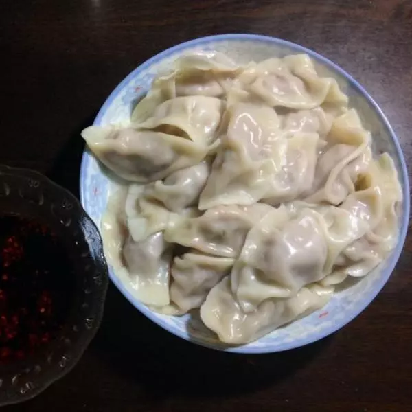 胡萝卜香菇牛肉饺子