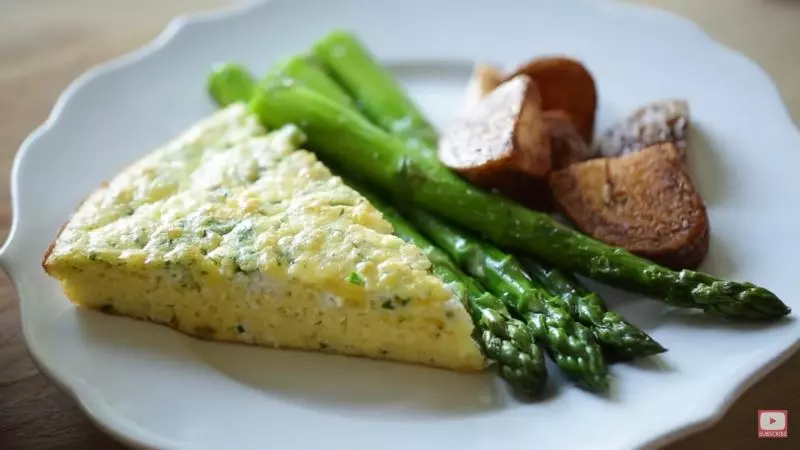 芝士雞蛋餅 Cheese Herbs Egg Bake Casserole