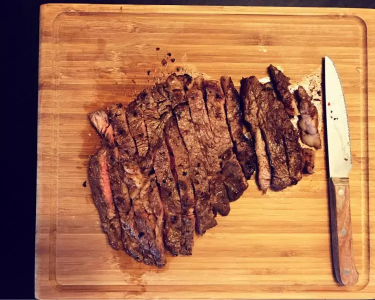 Butter-Basted Rib Eye Steaks