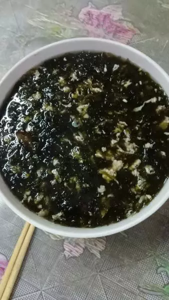 紫菜香菇湯