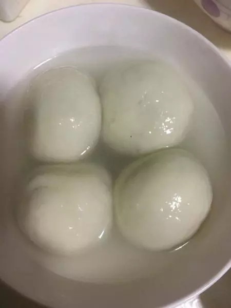 素菜肉汤圆