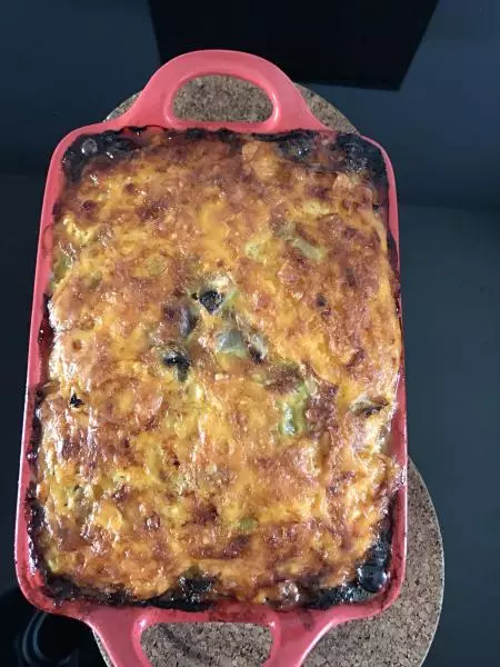 周末早晨的casserole