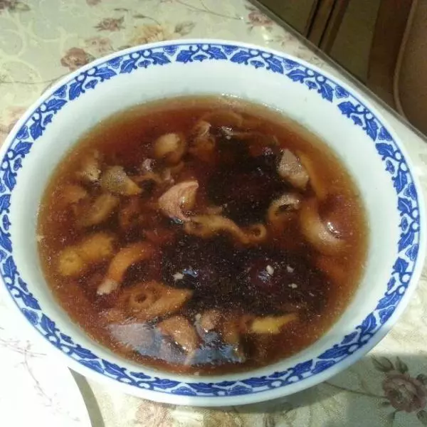 中藥煲鹿肚湯