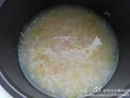 小白火腿粥