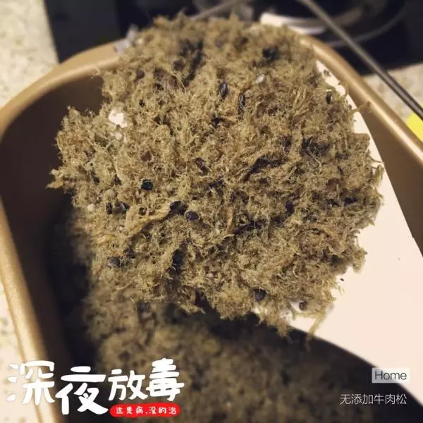 自制牛肉松（面包机）