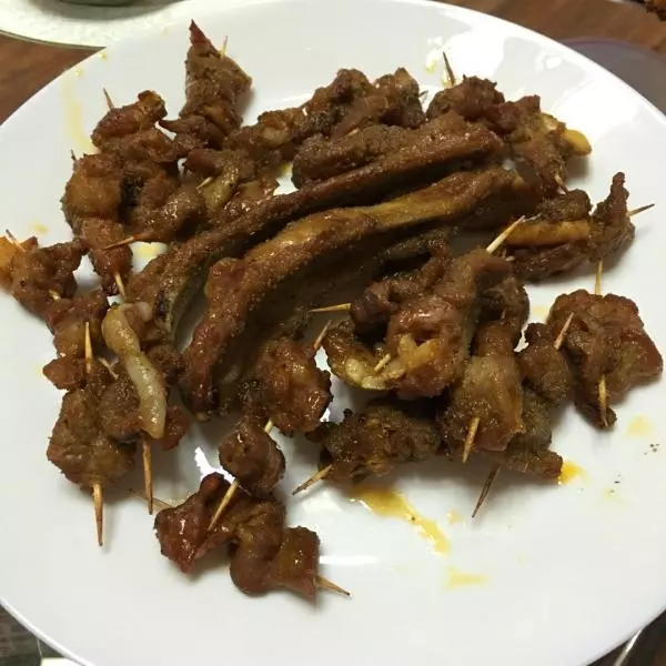 牙签羊肉串（烤箱版）