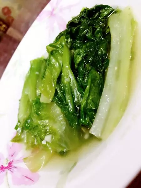 原味鸡汤焯生菜