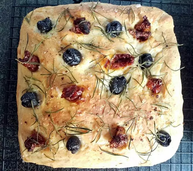 佛卡夏面包focaccia from Gordon Ramsay