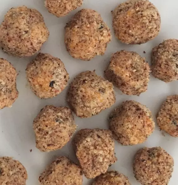 南瓜豆渣球 protein balls