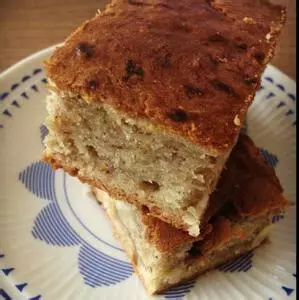 下午茶：香蕉麵包（banana bread）