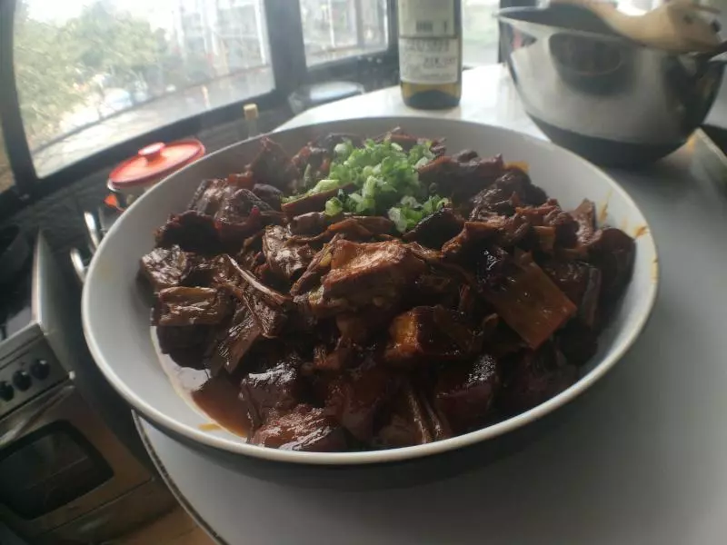 筍乾燒肉