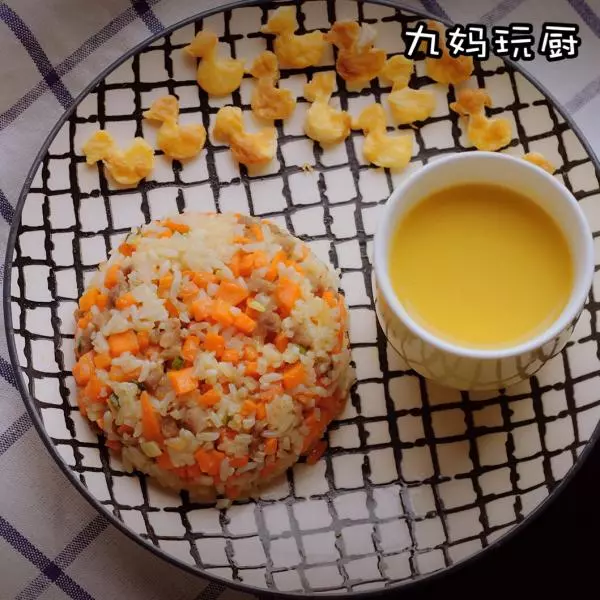 炒飯➕南瓜濃湯