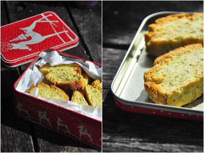 意式香草芝士饼干-Italy Herb and Cheese Biscotti