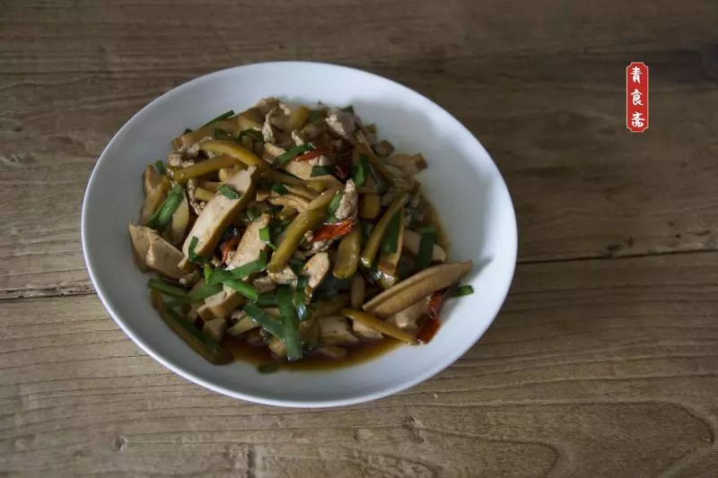 榨菜香干肉丝 青食斋