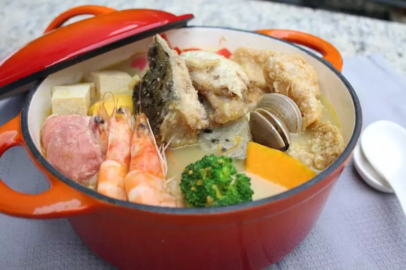 咖喱砂锅鱼头