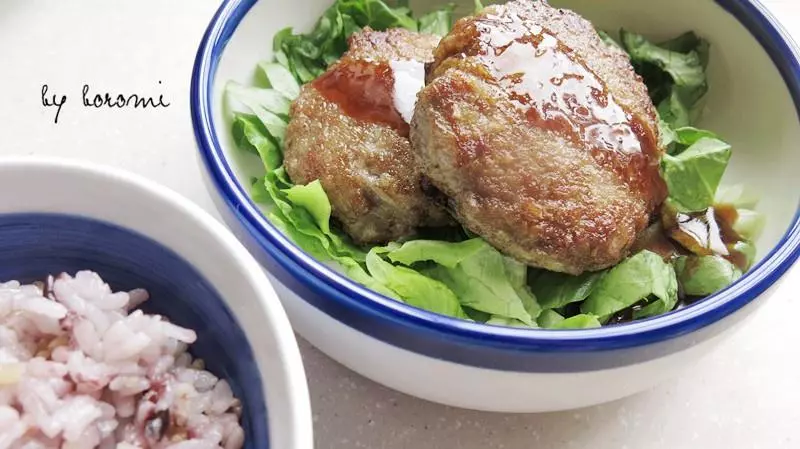 大小都爱的牛肉汉堡（肉饼）