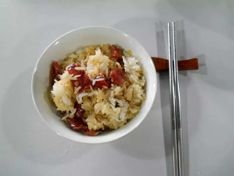 Office料理 微波炉暗黑煲仔饭