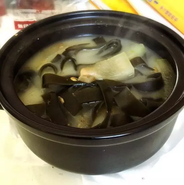 冬瓜筍片海帶湯