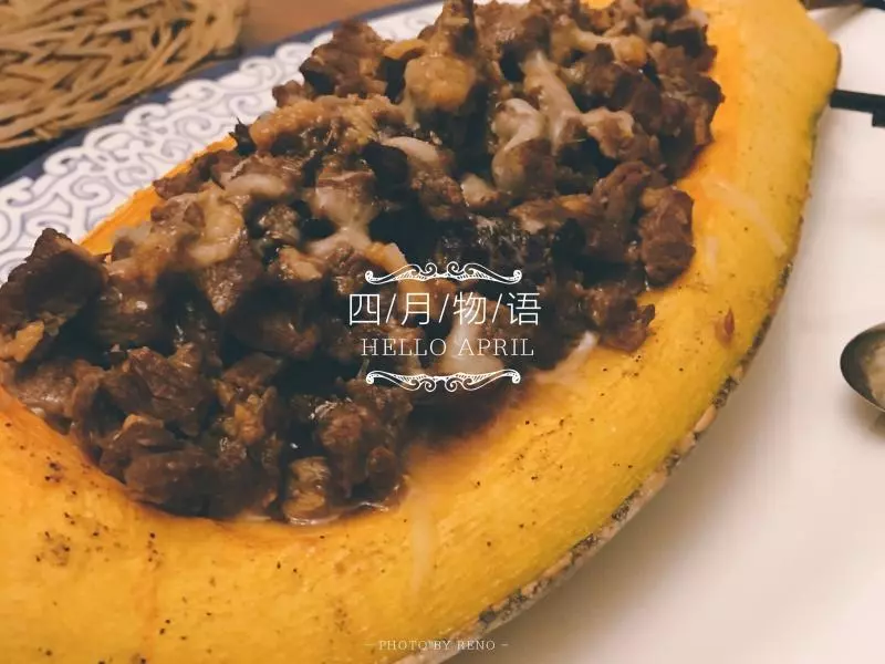 南瓜孜然牛肉