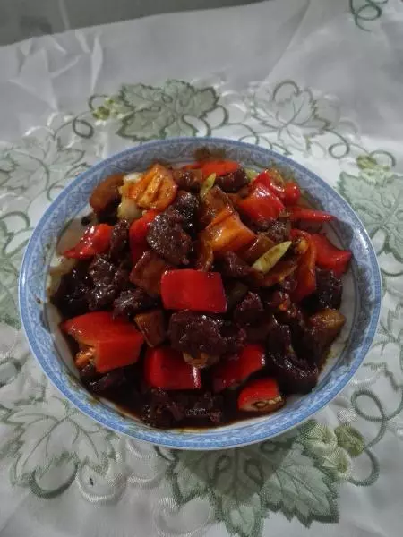 杏鲍菇牛肉粒