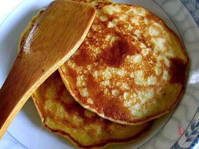 奶香玉米饼