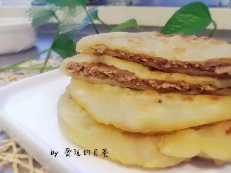 月亮带你做～猪肉馅饼（搅面馅饼）