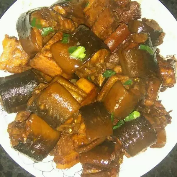 貼秋膘美食——鱔筒燒肉