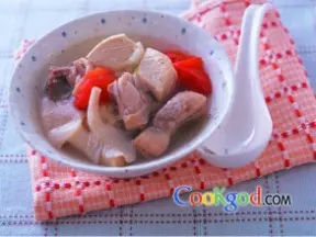 雞肉豆腐蔬菜湯