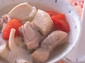 雞肉豆腐蔬菜湯