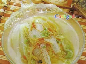 蝦子白菜湯