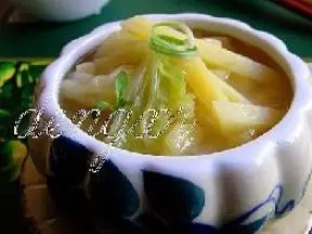 土豆白菜湯