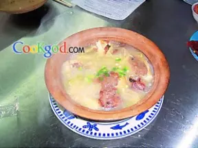 釀豆腐煮大白菜湯