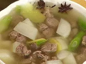 蘿蔔羊肉湯